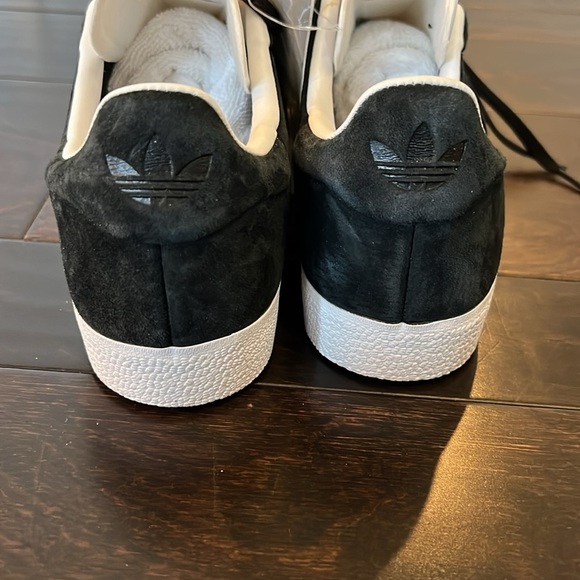 Adidas gazelle stitch and Turn black suede men’s 8 NWT - Picture 5 of 11